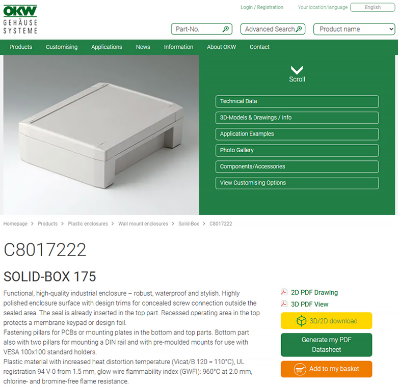 Got to the individual product page...
