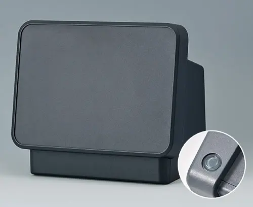 Non-slip feet ensure reliable positioning