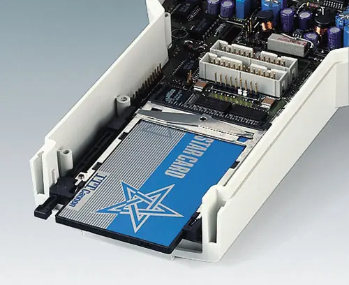 DATEC-CONTROL M/L with PCMCIA application