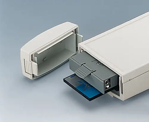 DATEC-CONTROL M/L with PCMCIA card and battery compartment