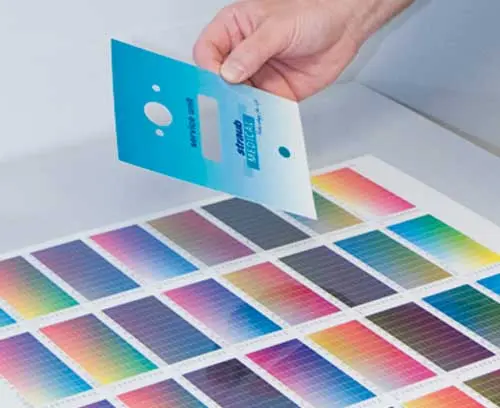 printed foils according to CI standards