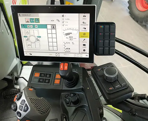 Anwendung: Digital joystick for ISO bus machines