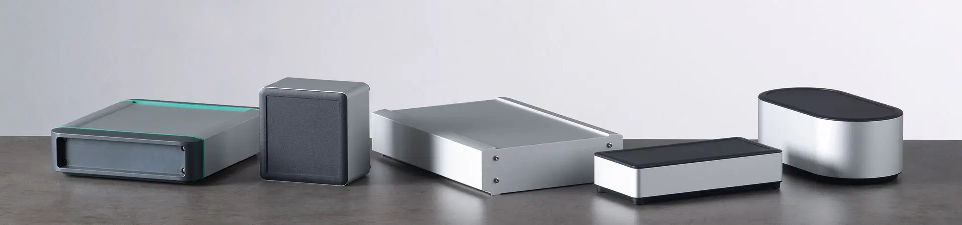 Extruded aluminum enclosures