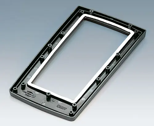 Top part for aluminum front panel assembly with sealing