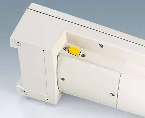 Application with enable pushbutton fitted (external acc.)