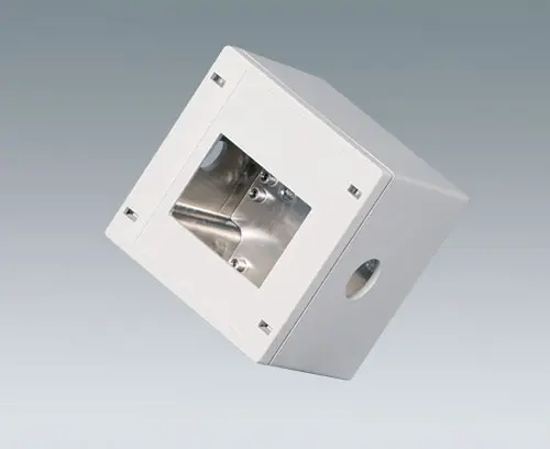 SNAPTEC enclosure with aluminum coating and machining