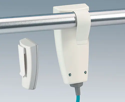 With holder for tubes and belt/pocket clip (accessories)