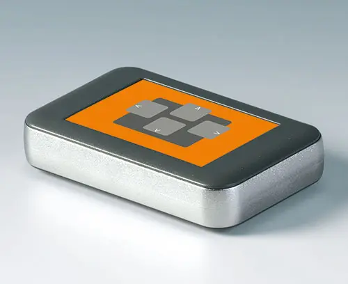 Recessed operating area for a membrane keypad