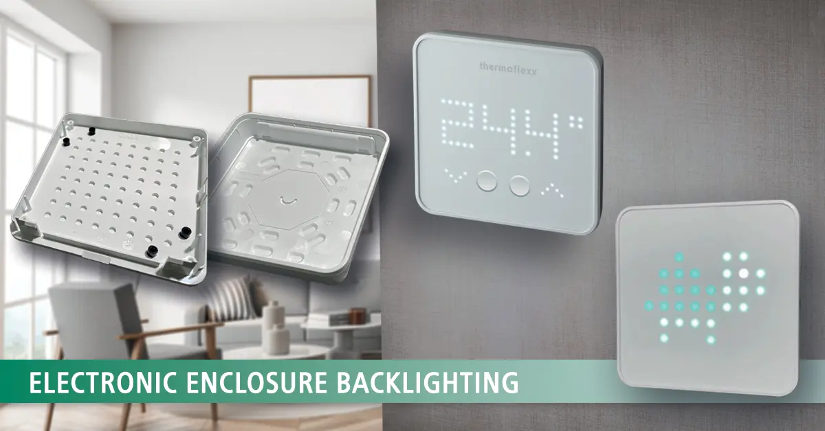 Machined enclosures for LED backlighting