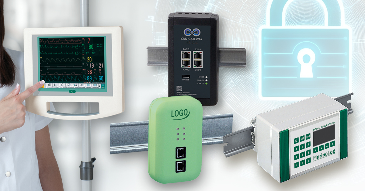 Customised enclosures with holders for DIN rails, rails and poles