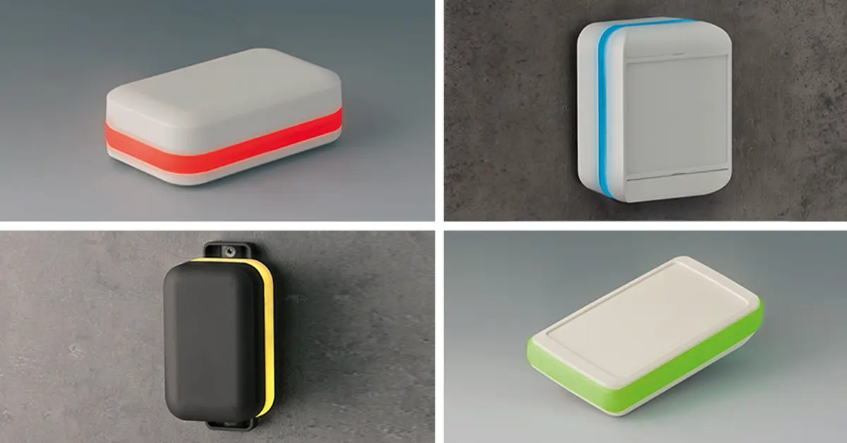 SMART-BOX, EVOTEC, EASYTEC and SLIM-CASE illuminated spacer ring examples