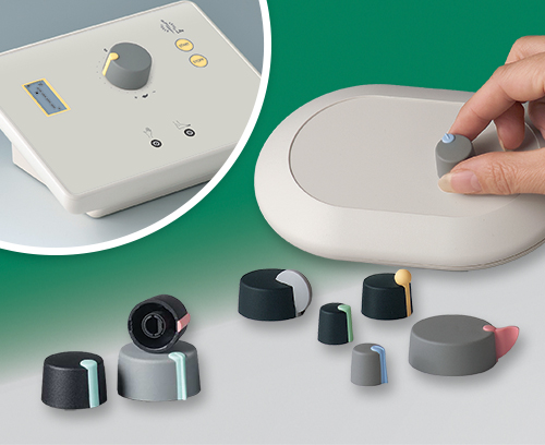 TOP-KNOBS for medical electronics and more